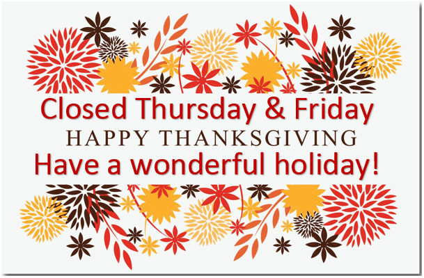 thanksgiving-closures